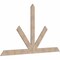 Ekena Millwork Saratoga Smooth Timber Gable Bracket, Douglas Fir, 96"W x 56"H x 1 1/2"D x 5 1/2"F, 14/12 Pitch GBW096X56X0206SAR00SDF - alternate 4